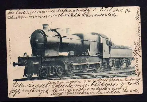 106708 AK Large Goods Lokomotive Great Western Railway Manchester 1903