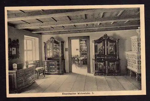 100384 AK Ebersbach Wohnstube Komode Bauernschrank Stadtmuseum Bautzen