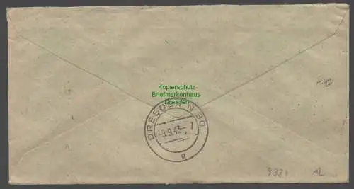 B9334 R-Brief Gebr. Hörmann A.-G. Freiburg (Breisgau) 1 aa 1943 Gottlieb Spezial