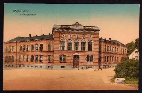 78000 AK Wolfenbüttel Lehrerseminar 1909