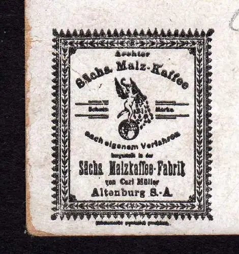 67350 AK Altenburg S. A. Sächsische Malzkaffee Fabrik um 1905