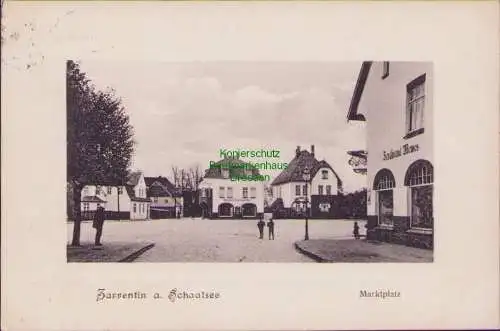 158884 AK Zarrentin am Schaalsee 1912 Marktplatz Haus Ferdinand Mewes