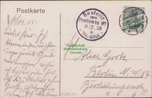 158624 AK Chemnitz Kastanienstraße 1905