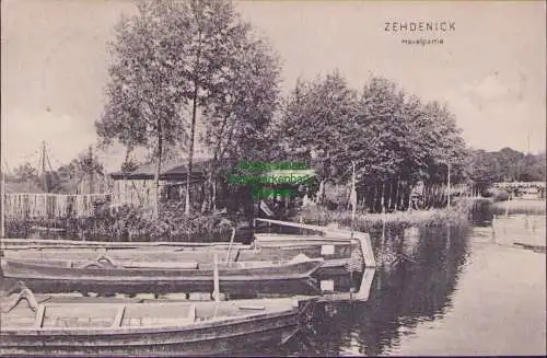 158770 AK Zehdenick 1908 Havelpartie Boote