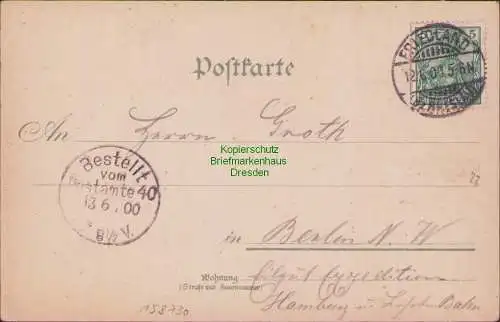 158730 AK Litho Riesengebirge Schneekoppe Prinz Heinrichbaude 1900