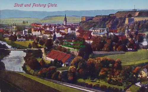 153769 AK Stadt und Festung Glatz 1928  Klodzko