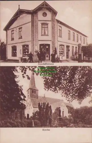 153822 AK Medelby (Schleswig) 1930 Kolonial-, Steingut- u. Porzellanhandlung