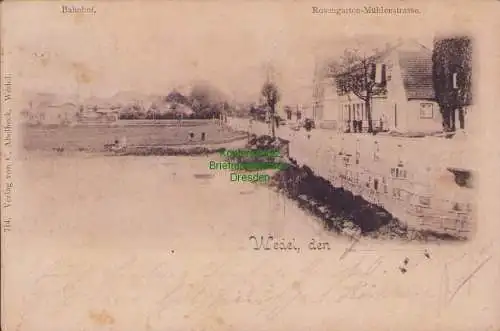 153992 AK Wedel Rosengarten-Mühlenstrasse 1900