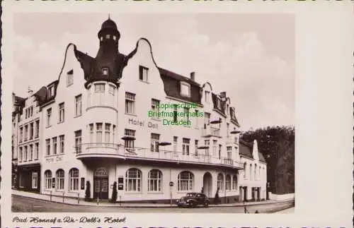 153933 AK Bad Honnef a. Rhein Dell's Hotel 1958