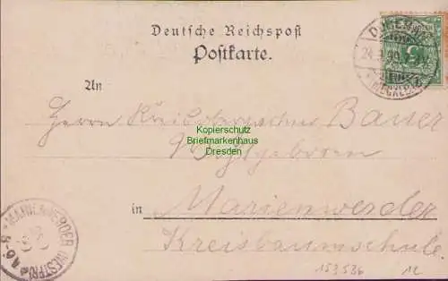 153536 AK Bad Doberan 1899 Kapelle Althof