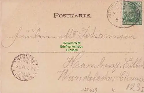 153659 AK Gruss aus der Göhrde 1900