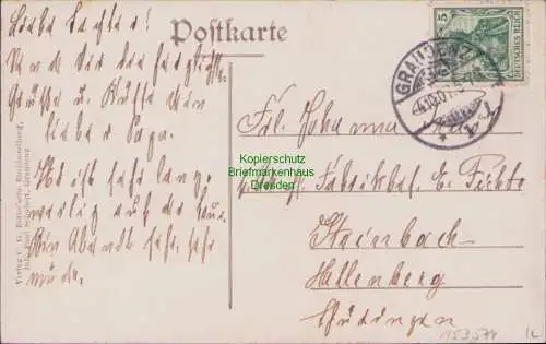 153574 AK Graudenz 1907 Grudiaz Der Schloßberg von Norden gesehen