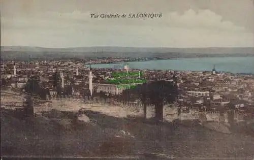 153666 AK Vue Générale de SALONIQUE Thessaloniki 1910 Griechenland