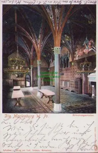 153750 AK Die Marienburg W. Pr. Erholungsremter 1901