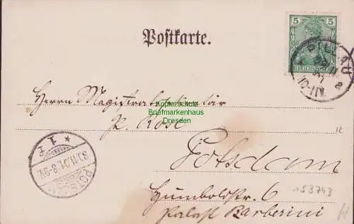 153743 AK Pillau Ostpreußen 1901 Das Tief mit der Nord Mole