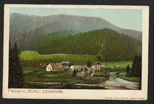 21788 AK Frein a. d. Mürz Steiermark um 1900