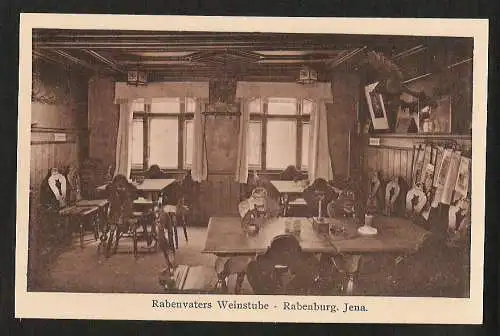 20314 AK Jena Rabenvaters Weinstube Walter Scholz Weingroßhandlung um 1925