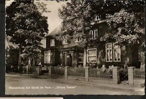 20209 AK Mandelholz bei Elend Harz, Restaurant Grüne Tanne 1958 E. Riehn Wernige