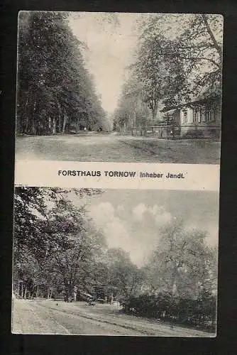 20048 AK Forsthaus Tornow Gühlen-Glienicke Neuruppin 1921