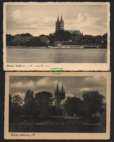151066 2 AK Kloster Dobbertin bei Goldberg um 1935