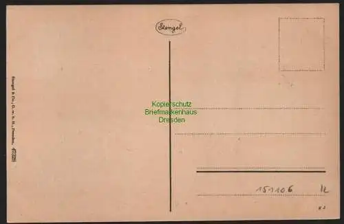 151106 AK Rostock Giebelhäuser Weinhandlung Evert um 1915