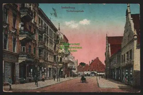 149735 AK Insterburg Hindenburgstraße  1917 Tilsit