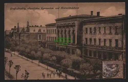 148932 AK Strzelce Opolskie Groß Strehlitz 1920 Gymnasium Kreisständehaus