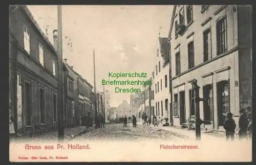145468 AK Pr. Holland Paslek Fleischerstrasse 1906