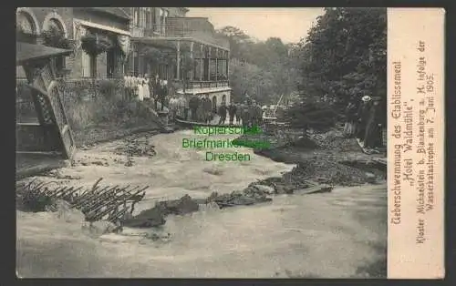 145482 AK Kloster Michaelstein Blankenburg Harz Hochwasser Katastrophe 1905