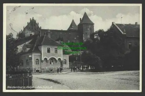 145574 AK Neidenburg O.-Pr. Am Schloß 1939