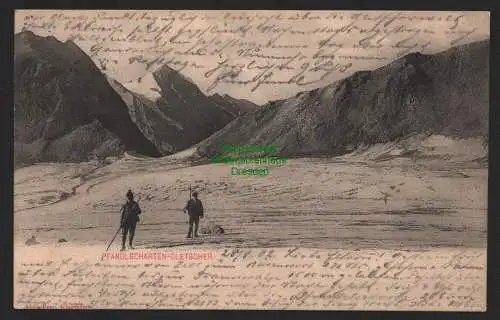 144549 AK Heiligenblut am Großglockner Pfandlscharten Gletscher 1902 Kärnten