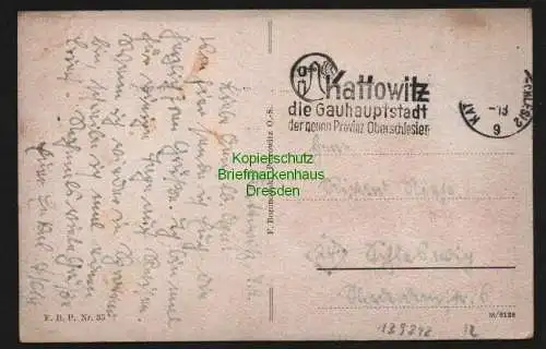 139842 AK Katowice Kattowitz Industrie- und Handelskammer um 1940