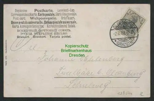 139574 AK Dackel 1903 Künstlerkarte aus Serie 1171 Dackelstreiche