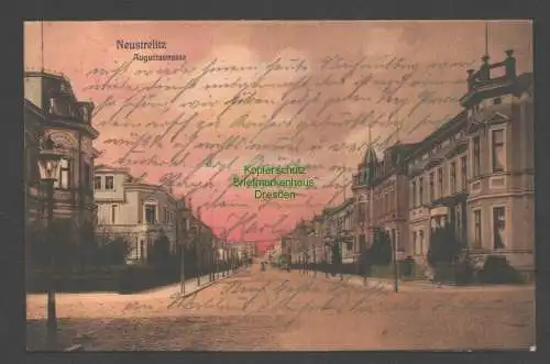 138402 AK Neustrehlitz Augustastrasse 1910