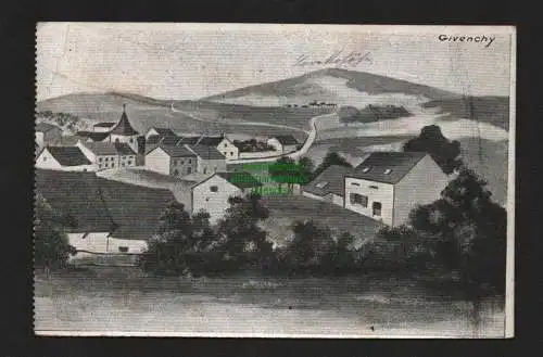 138126 AK Givenchy Frankreich 1915 Feldpost Panorama