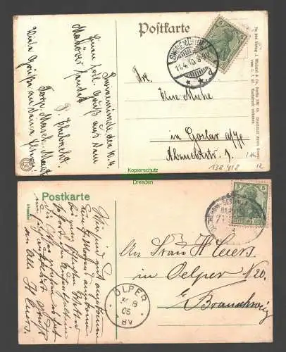 138418 2 AK Swinemünde Ostmole 1905 Westliche Kugelback  1910