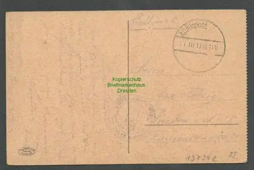137342 AK Kaliazs Marktplatz Kalisch Kalisz 1917 Kirche Feldpost