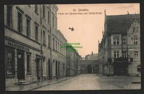 136943 AK Groß Strehlitz Strzelce Opolskie um 1910 Schreier Haus Schloßstraße