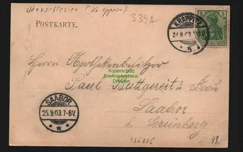 135825 AK Krappitz O.-S. Krapkowice Kr. Oppeln 1903