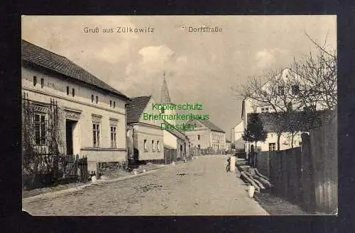 135695 AK Zülkowitz Sulkov Dorfstraße Bauerwitz Kreis Leobschütz 1915