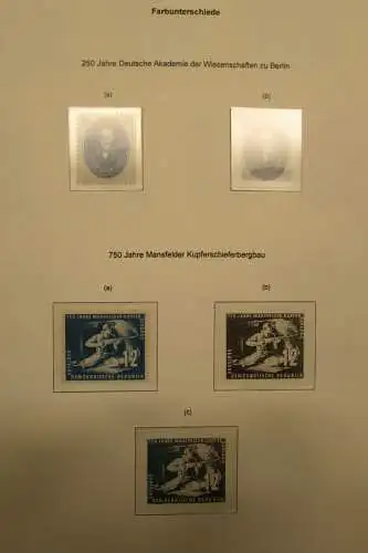 S465 DDR überdurchschnittliche Sammlung 1949 - 1990 postfrisch