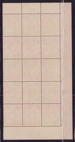 3341 DDR DV 15er Block 319 mit DV ** Tag der Briefmarke 1952
