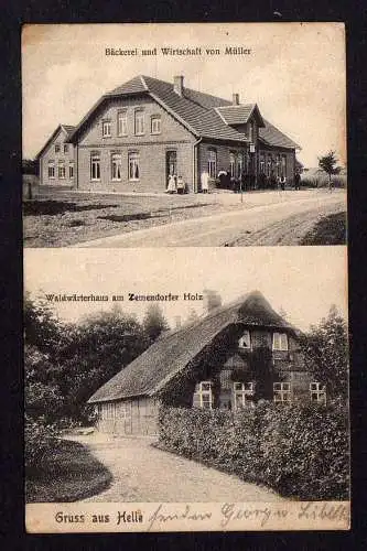 97657 AK Helle Bad Zwischenahn 1911 Bäckerei Wirtschaft Müller Waldwärterhaus am