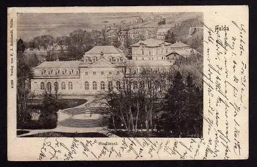 87947 AK Fulda Stadtsaal 1903