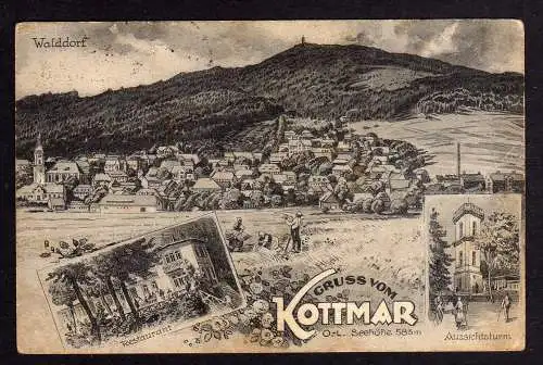 87828 AK Kottmar Restaurant Aussichtsturm 1923