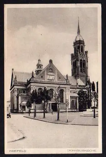 82411 AK Krefeld Dyonisiuskirche 1931 Dionysiuskirche