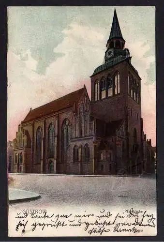 82730 AK Güstrow Pfarrkirche 1907