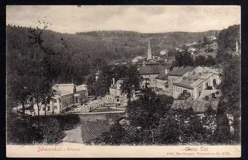 82130 AK Johannisbad in Böhmen Oberer Teil 1905