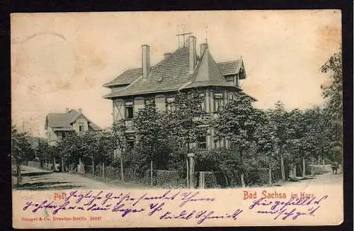 79447 AK Bad Sachsa im Harz Post Postamt 1903