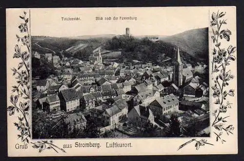 78922 AK Stromberg Hunsrück Luftkurort Totale Fürstenburg 1910